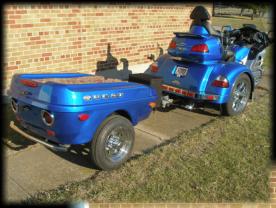 2012 Goldwing IRS Trike with Matching Quest Trailer